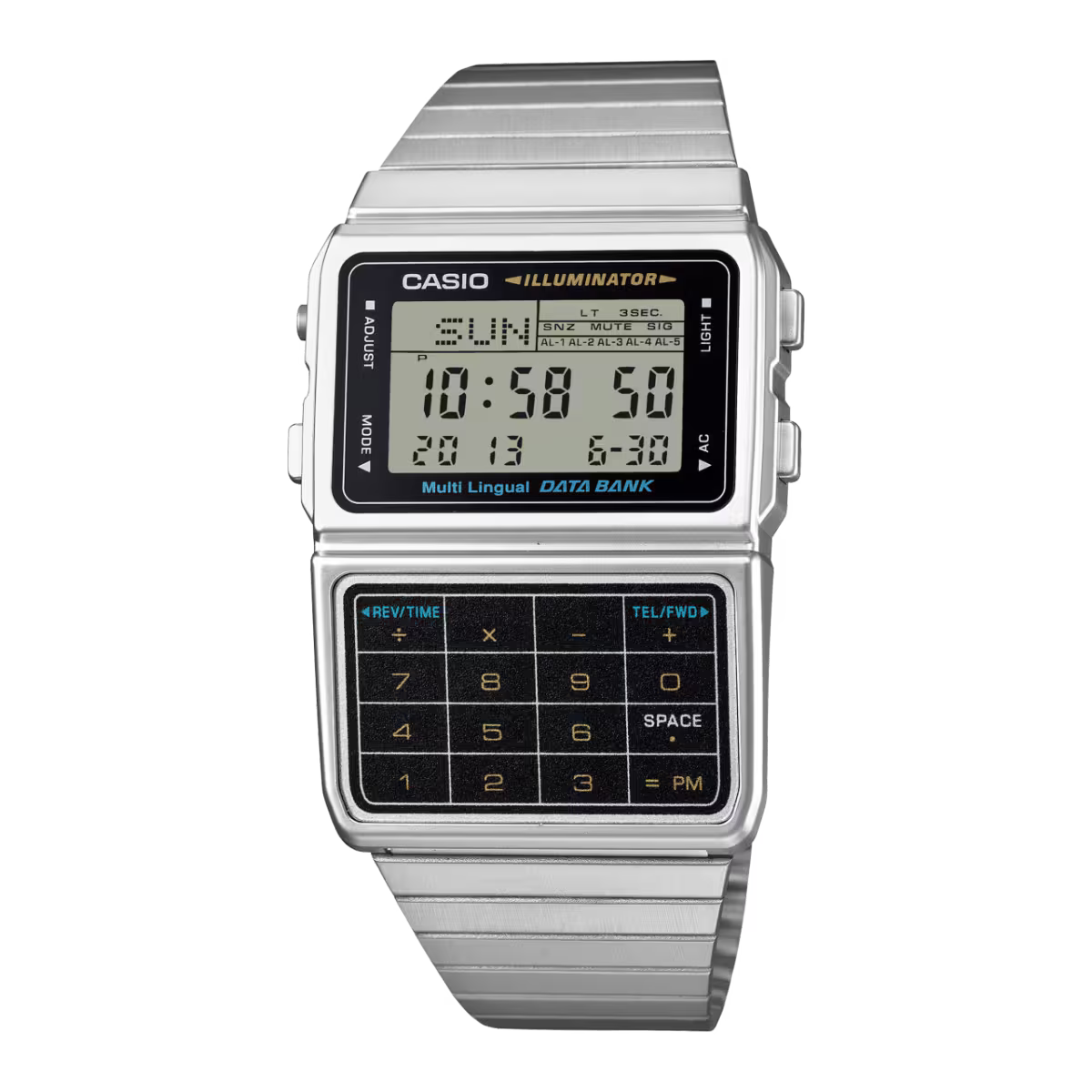 Casio Vintage Unisex Watch - DBC-611-1DF