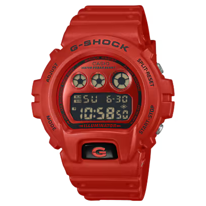 Men's Casio G-Shock Digital Watch - 50mm DW-6900RRB-4