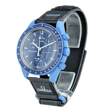 Men's Omega X Swatch MoonSwatch Mission to Neptune 42mm - SO33N100