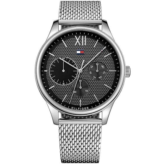 Men's Tommy Hilfiger Mesh Multifunction Damon 44mm Watch - 1791415