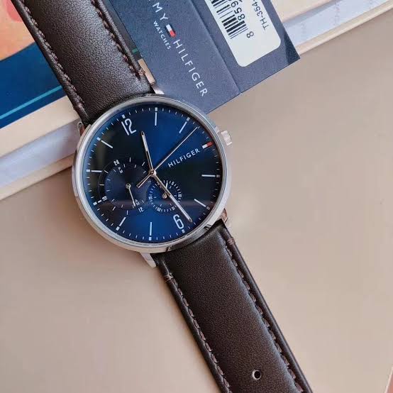 Men's Tommy Hilfiger Brown Brooklyn 40mm Watch - 1791508