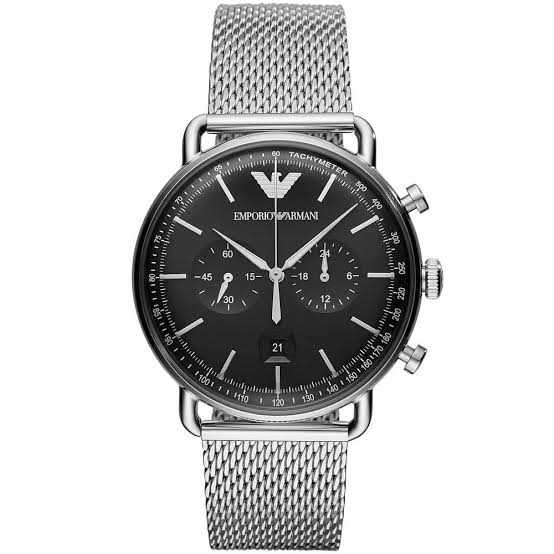 Men's Emporio Armani Aviator Chronograph 43mm Watch - AR11104