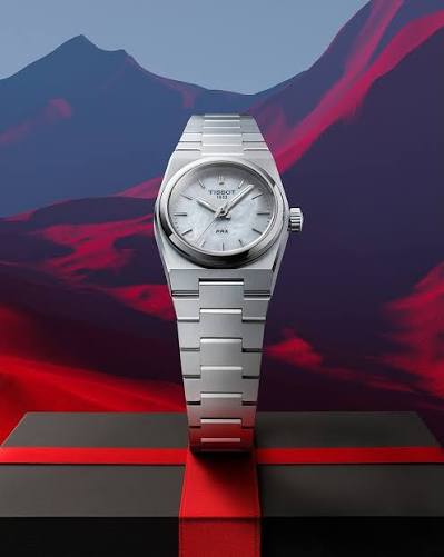Women's Tissot PRX Stainless Steel White Mother of Pearl Dial 25mm - T137.010.11.111.00