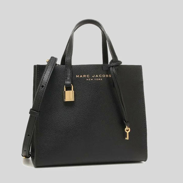 Marc Jacobs Mini Grind Coated Leather Black Bag RS-M0015685