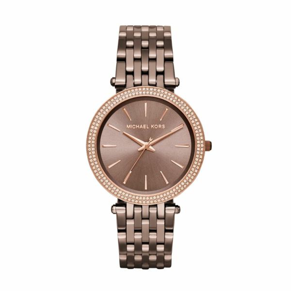 Women's Michael Kors Darci , Stainless Steel Crystal Watch -MK3416