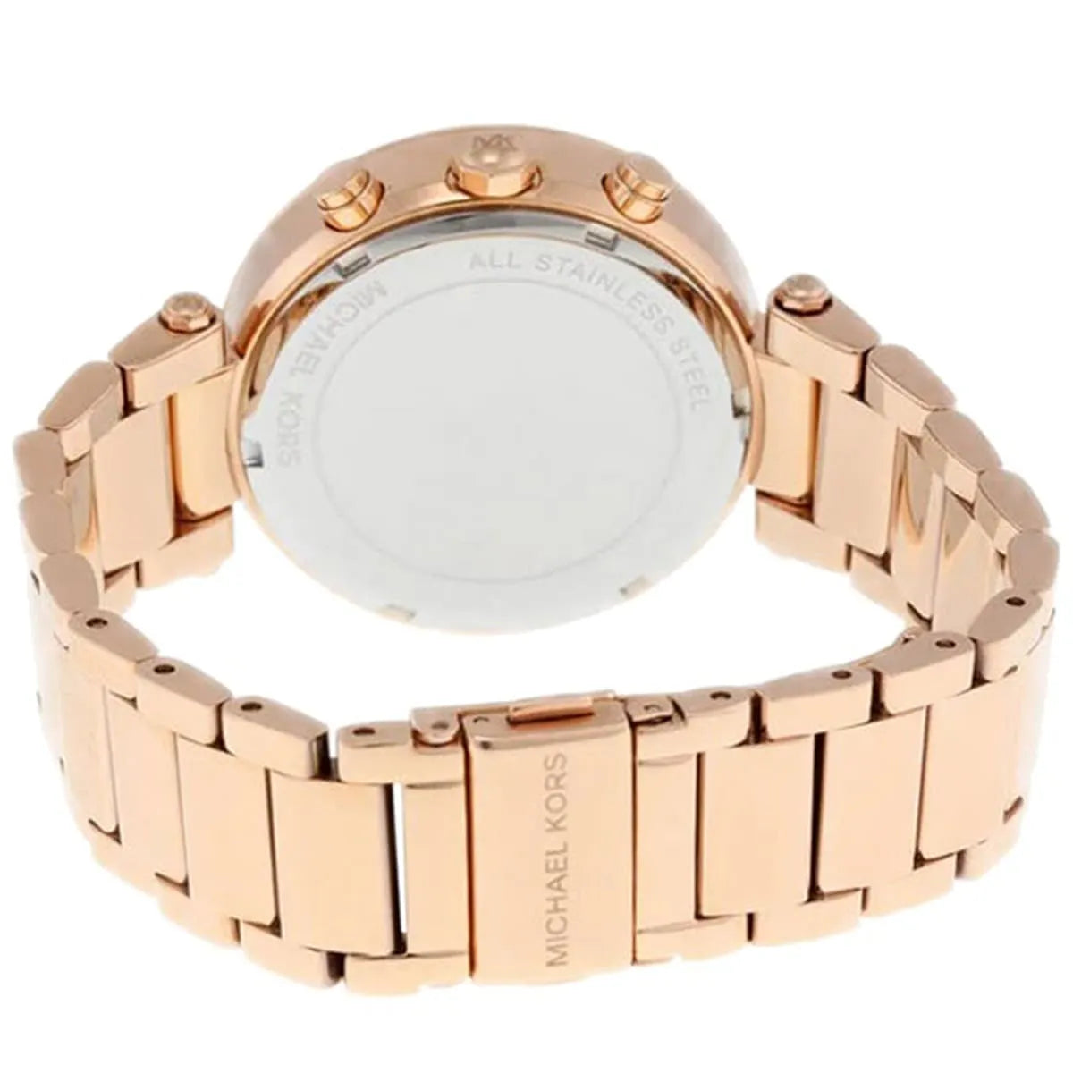 Women's Michael Kors Parker Rose Gold Chrono Watch MK6417
