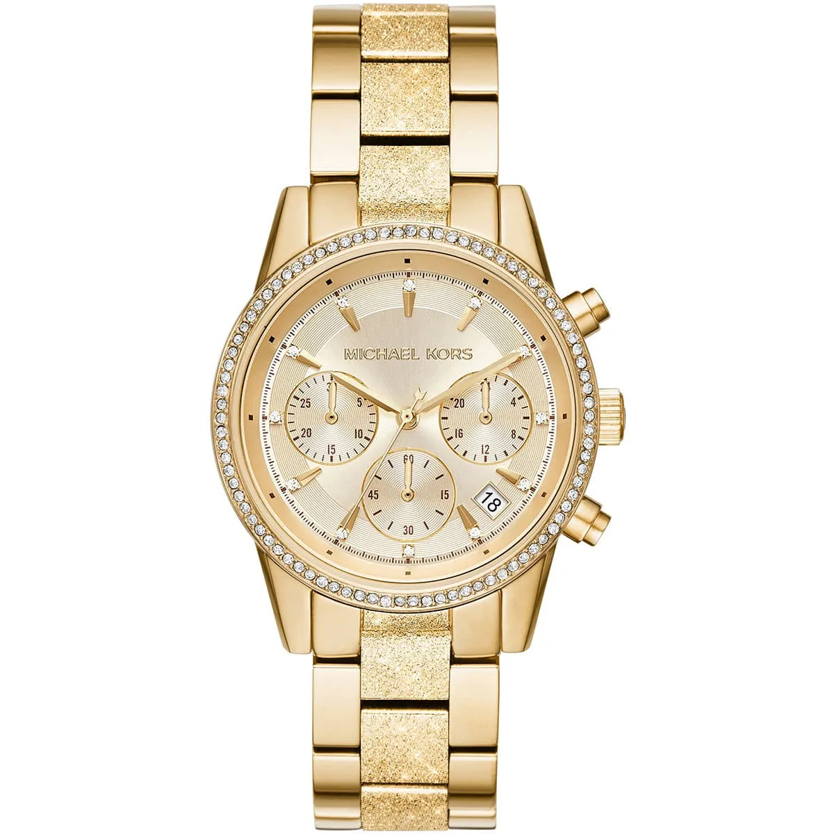Michael Kors Ritz Chronograph Gold Tone Women's Watch mk6597