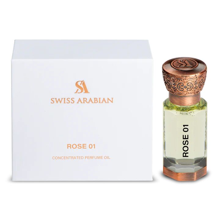 SWISS ARABIAN - ROSE 01 CONCENTRATED PERFUME OIL 25ML