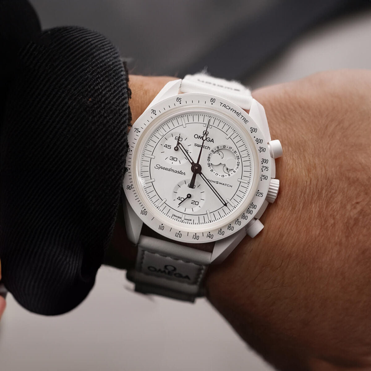 Men's Omega X Swatch MoonSwatch Mission to Moon 42mm - SO33W700