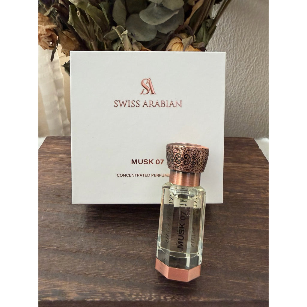 SWISS ARABIAN - MUSK 07 CONCENTRATED PERFUME OIL 25ML