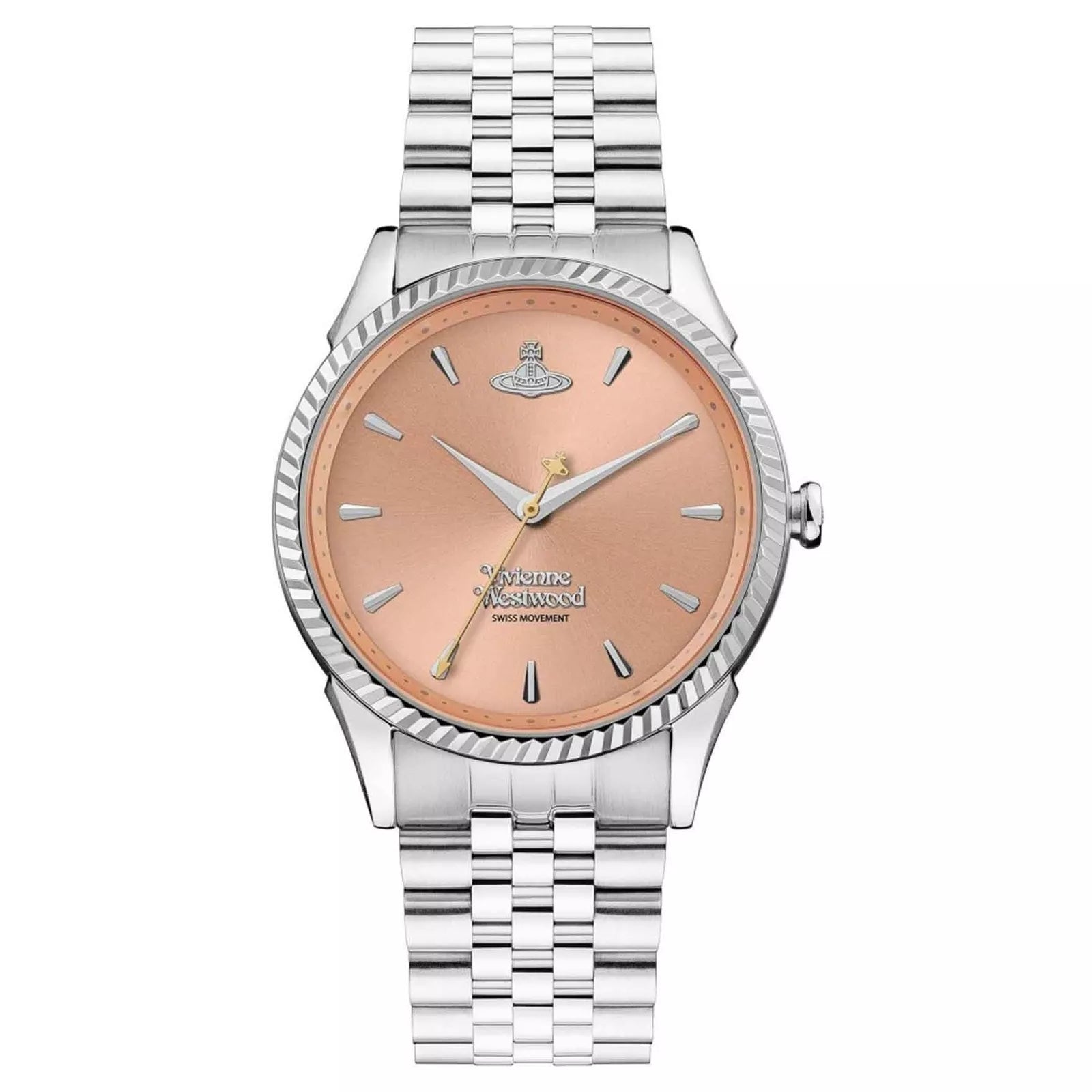 Vivienne Westwood Seymour Quartz Pink Dial Watch - VV240PHSL