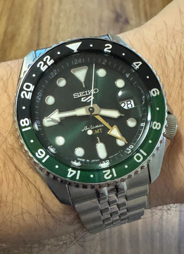 Men's Seiko 5 Sports SKX Sports Style GMT 42mm Watch - SBSC019