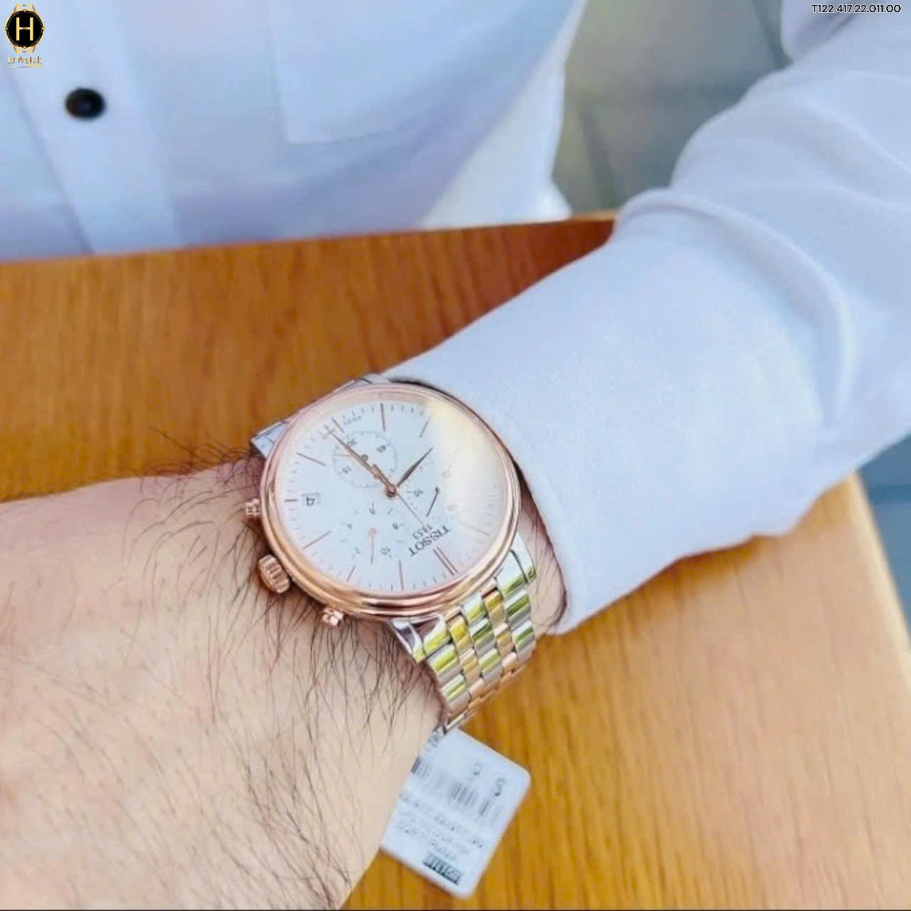 Men's Tissot Carson Premium Chronograph Watch - T122.417.22.011.00