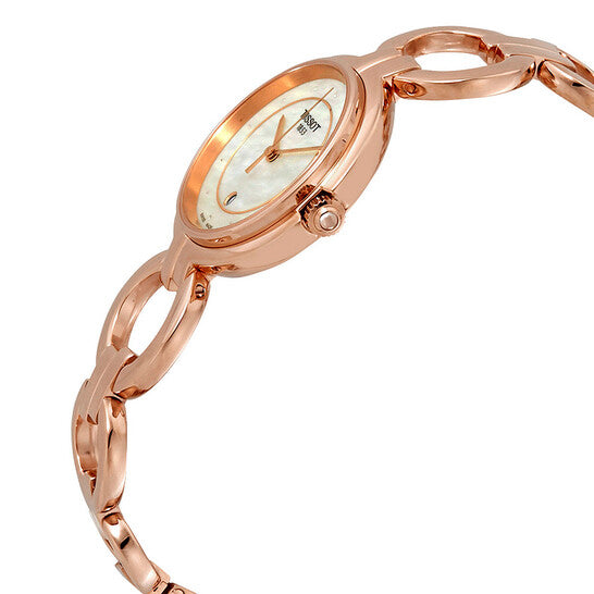 Women's Tissot Flamingo Diamond Mother of Pearl Dial Watch - T094.210.33.116.01