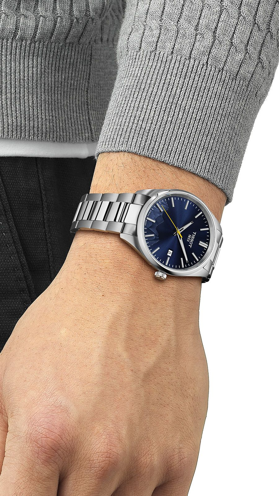 Men's Tissot PR 100 Jungfraubahn Special Edition Watch - T150.410.11.041.02