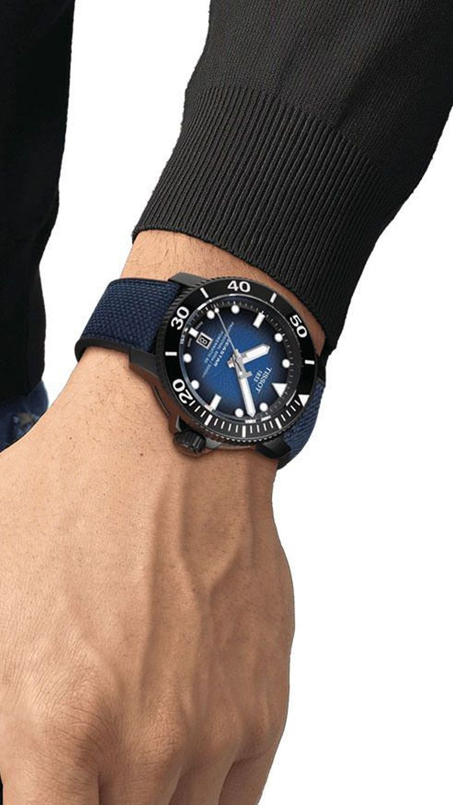 Men's Tissot Seastar 2000 Professional Powermatic 80 Watch - T120.607.37.041.00