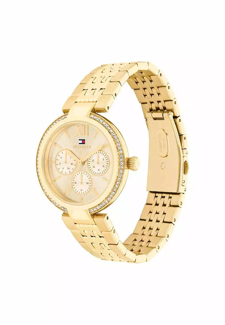 Women's Tommy Hilfiger Sophia Gold-Tone Stainless Steel Watch -1782697