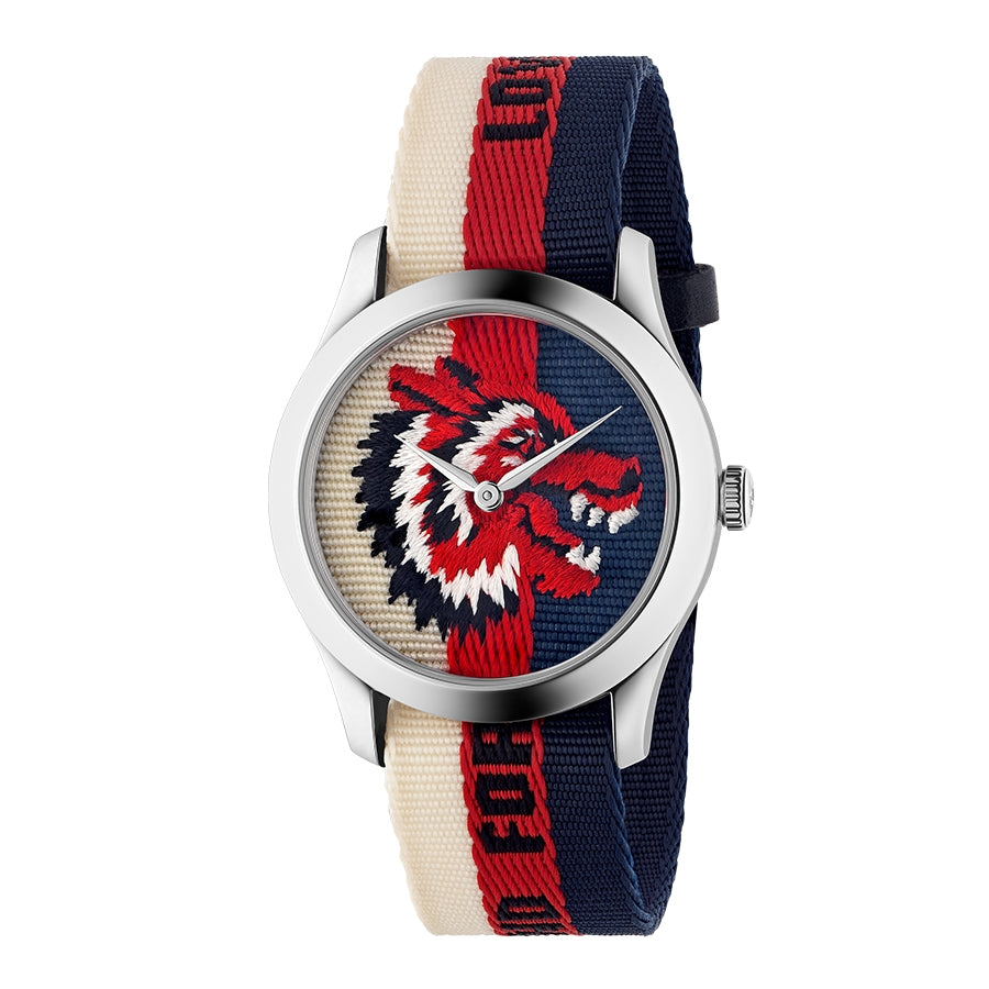 Unisex Gucci G-Timeless Wolf Motif Watch - YA1264059
