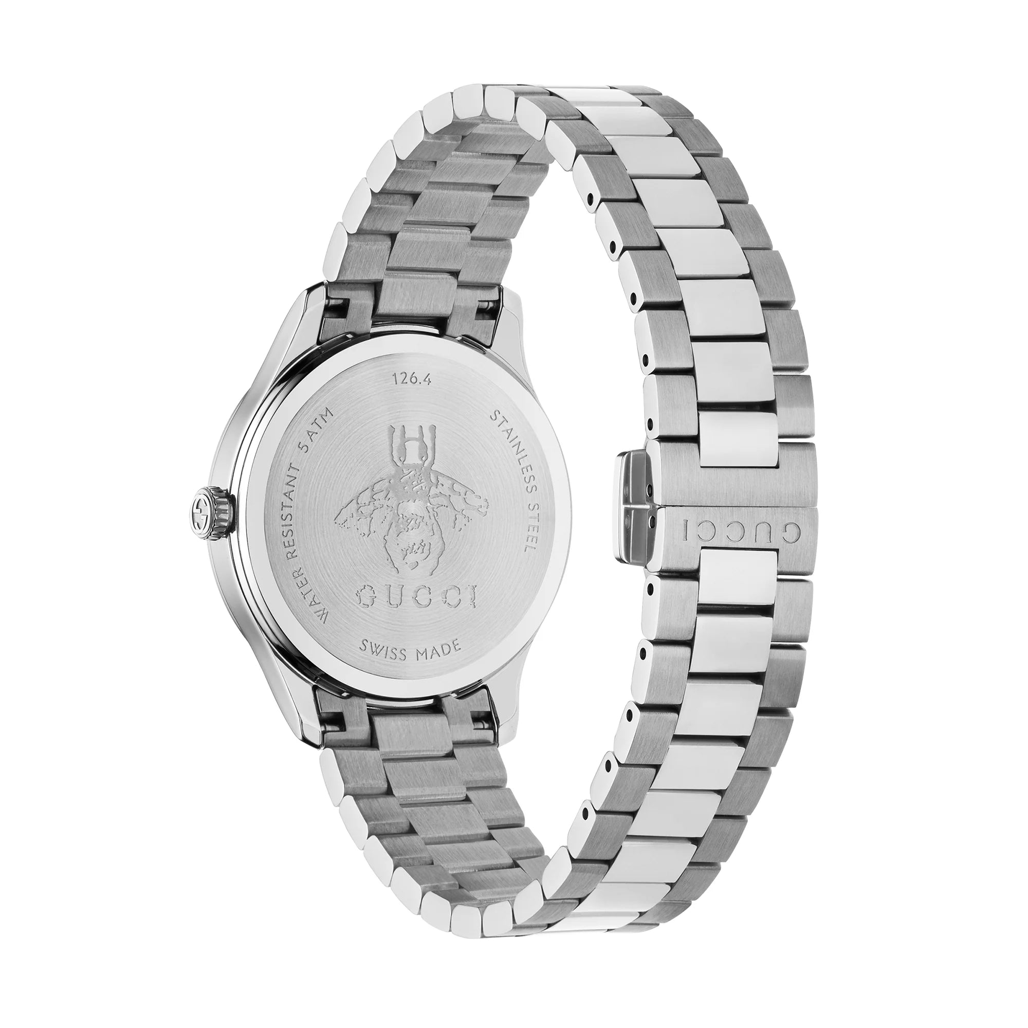 Women's Gucci G-Timeless Watch with Bees Motif - YA1265043