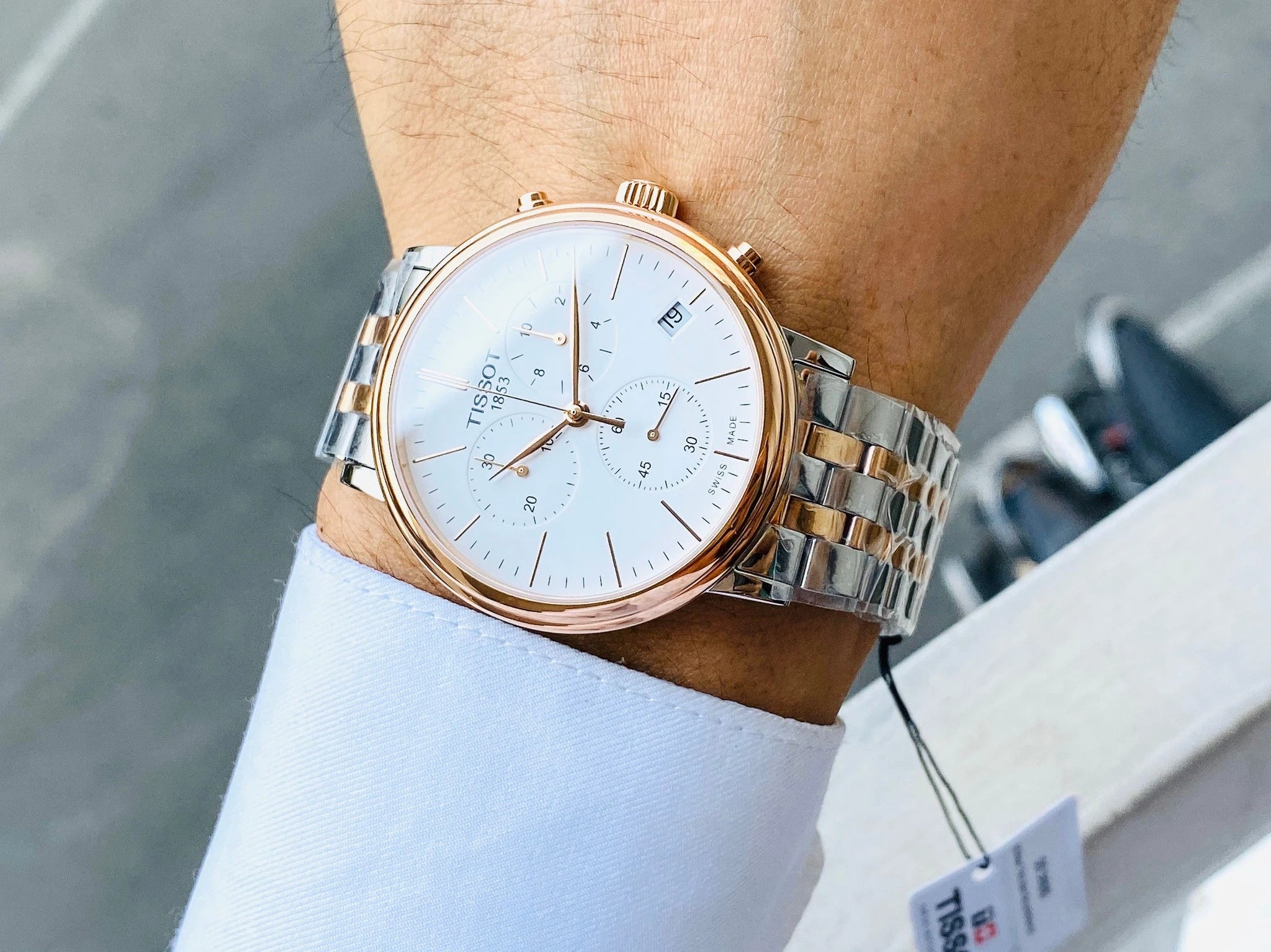 Men's Tissot Carson Premium Chronograph Watch - T122.417.22.011.00