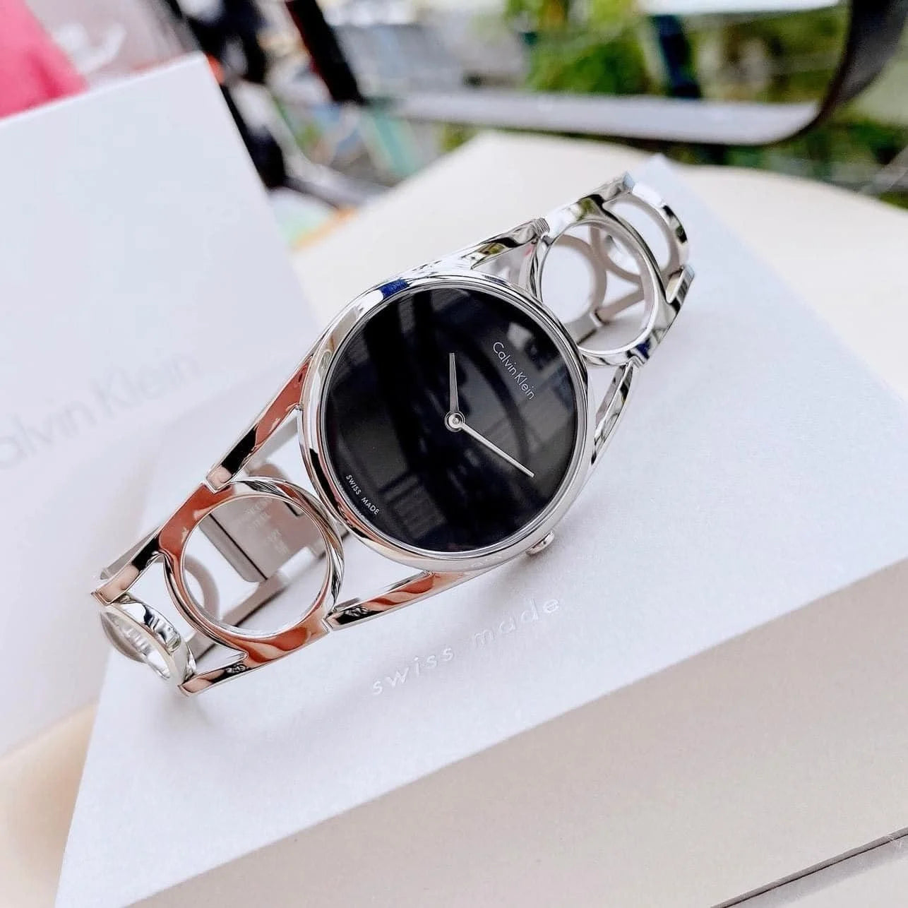 Calvin Klein Casual  Analog Stainless Steel Women's Watch - K5U2M1-41