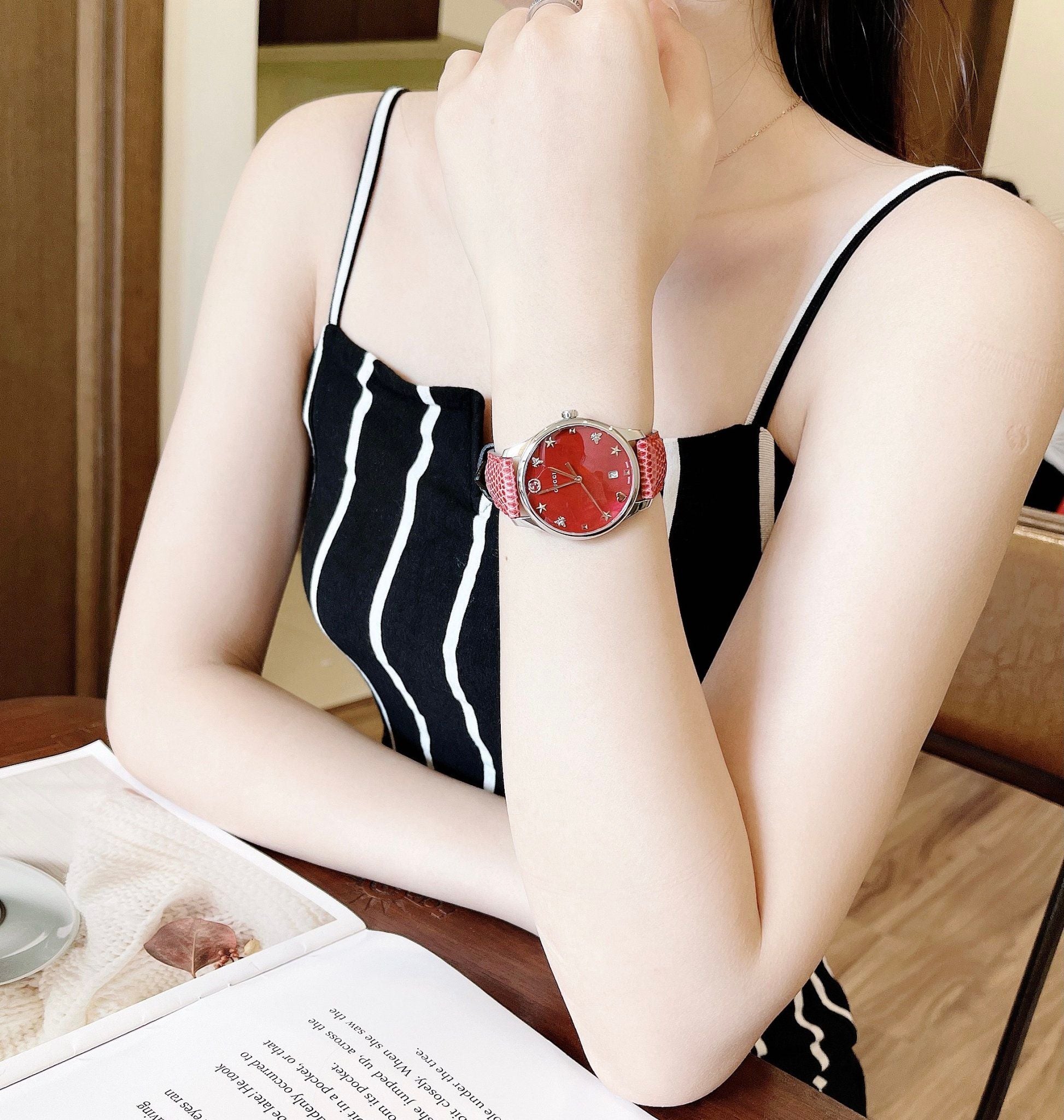 Women's Gucci G-Timeless Watch - YA126584