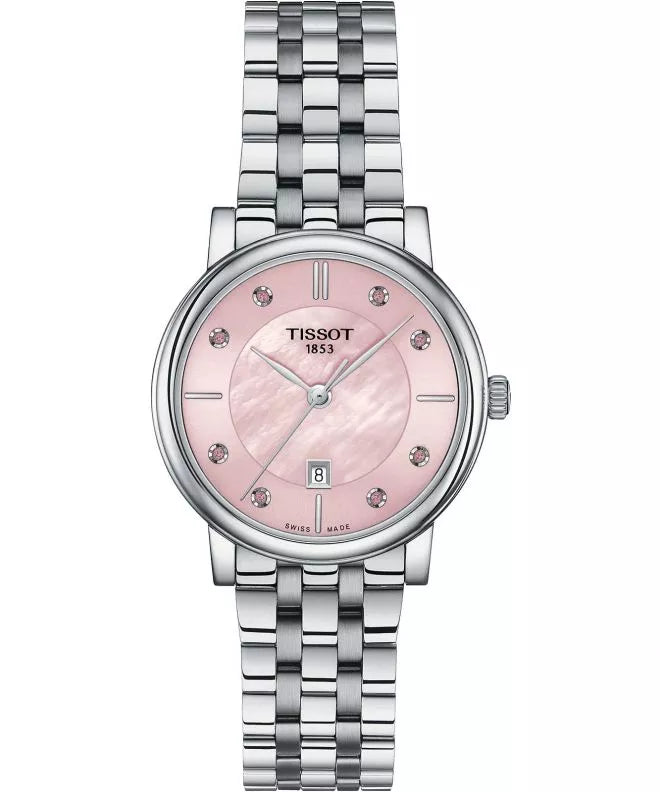 Tissot T Classic Carson Premium Lady Mother of Pearl Pink Watch - T122.210.11.159.00