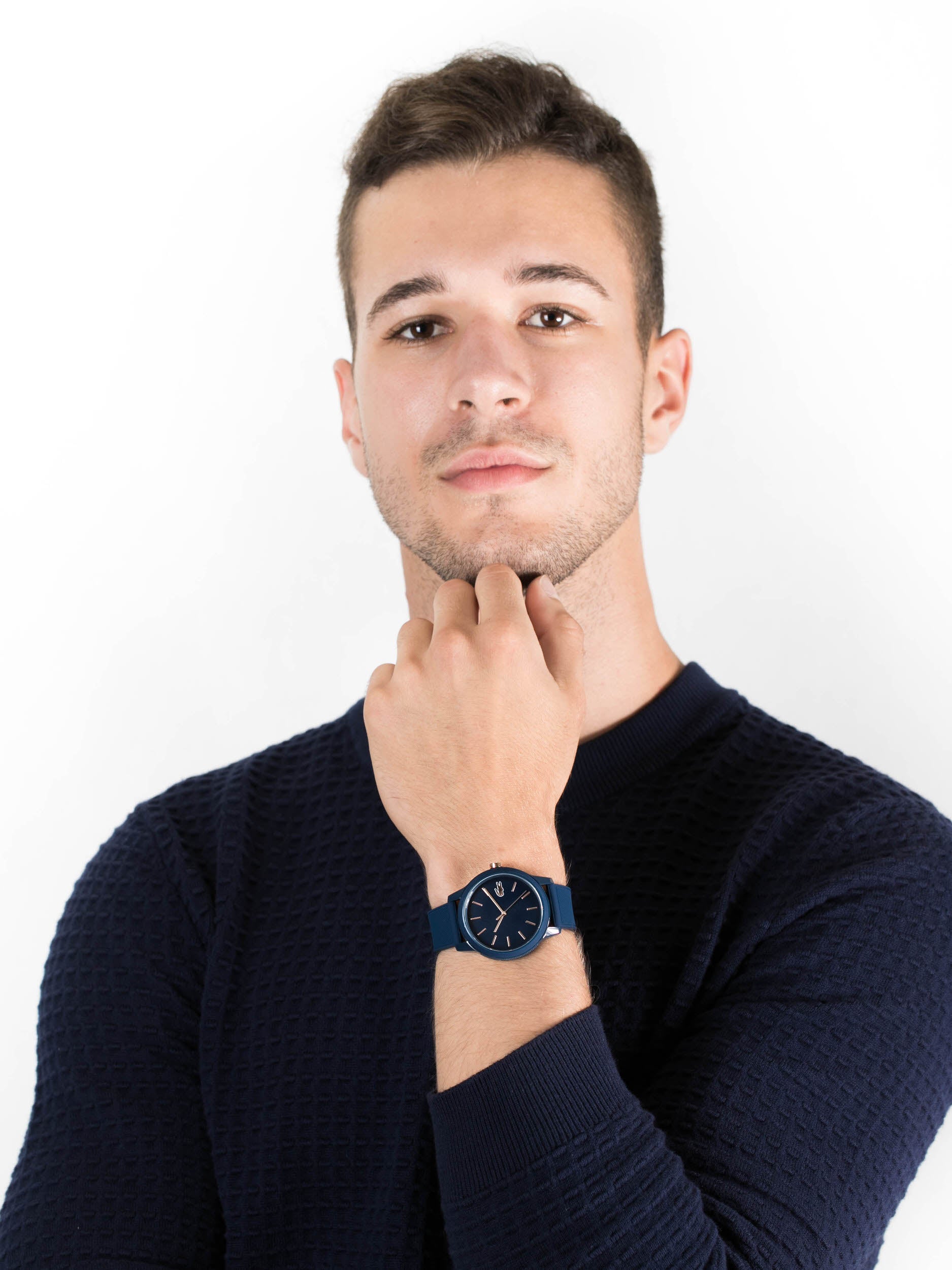 Men's Lacoste Blue Silicone Watch - 2011011