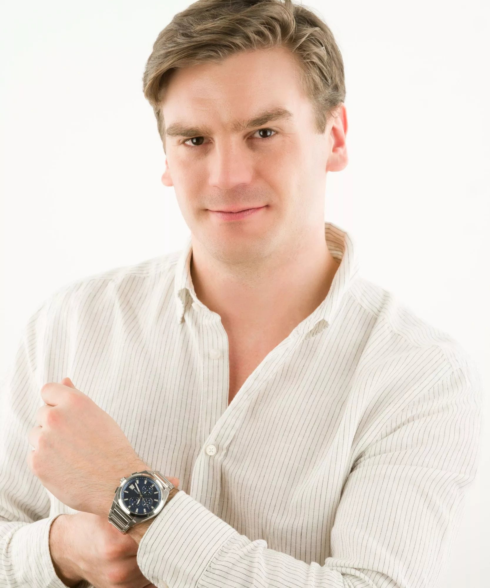 Men's Fossil Everett Chronograph Stainless Steel Watch - FS5795