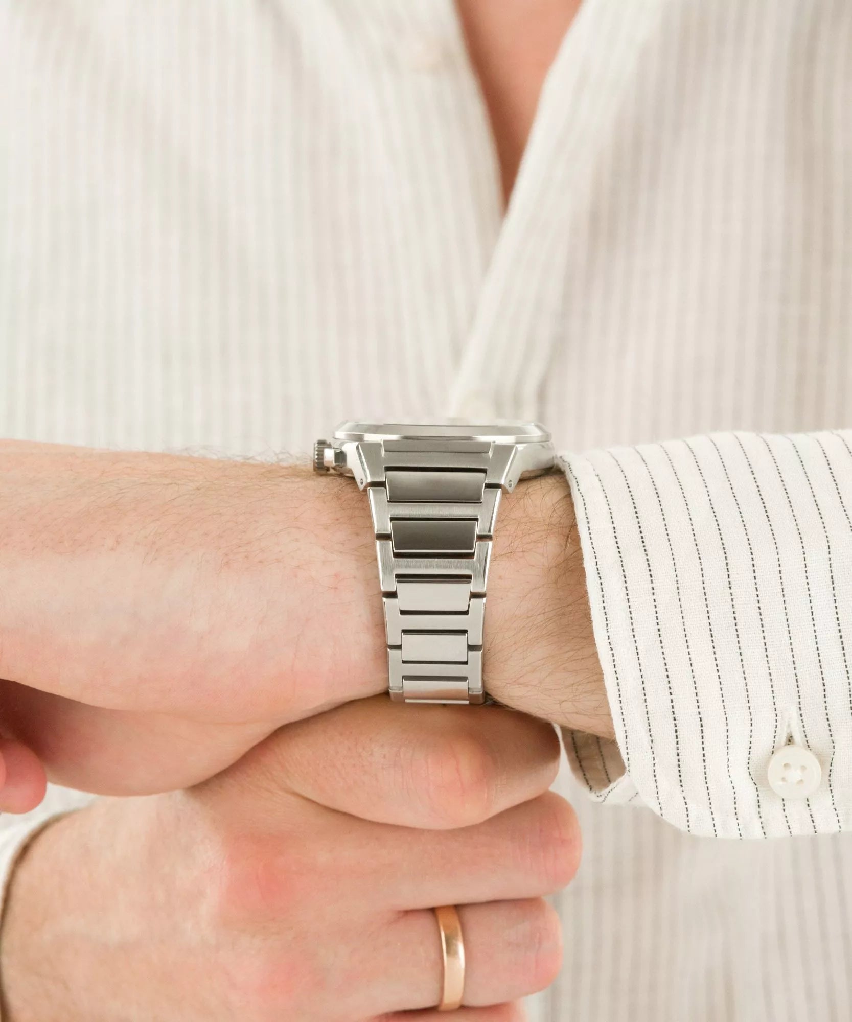 Men's Fossil Everett Chronograph Stainless Steel Watch - FS5795