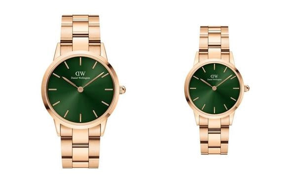 Daniel Wellington Iconic Link Emerald Green Unisex Watch - DW00100421