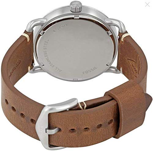 Fossil Commuter Brown Leather Strap Men's Watch - FS5275