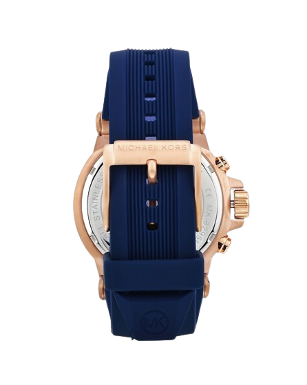 Michael Kors Men's Blue Rubber Strap - MK8295