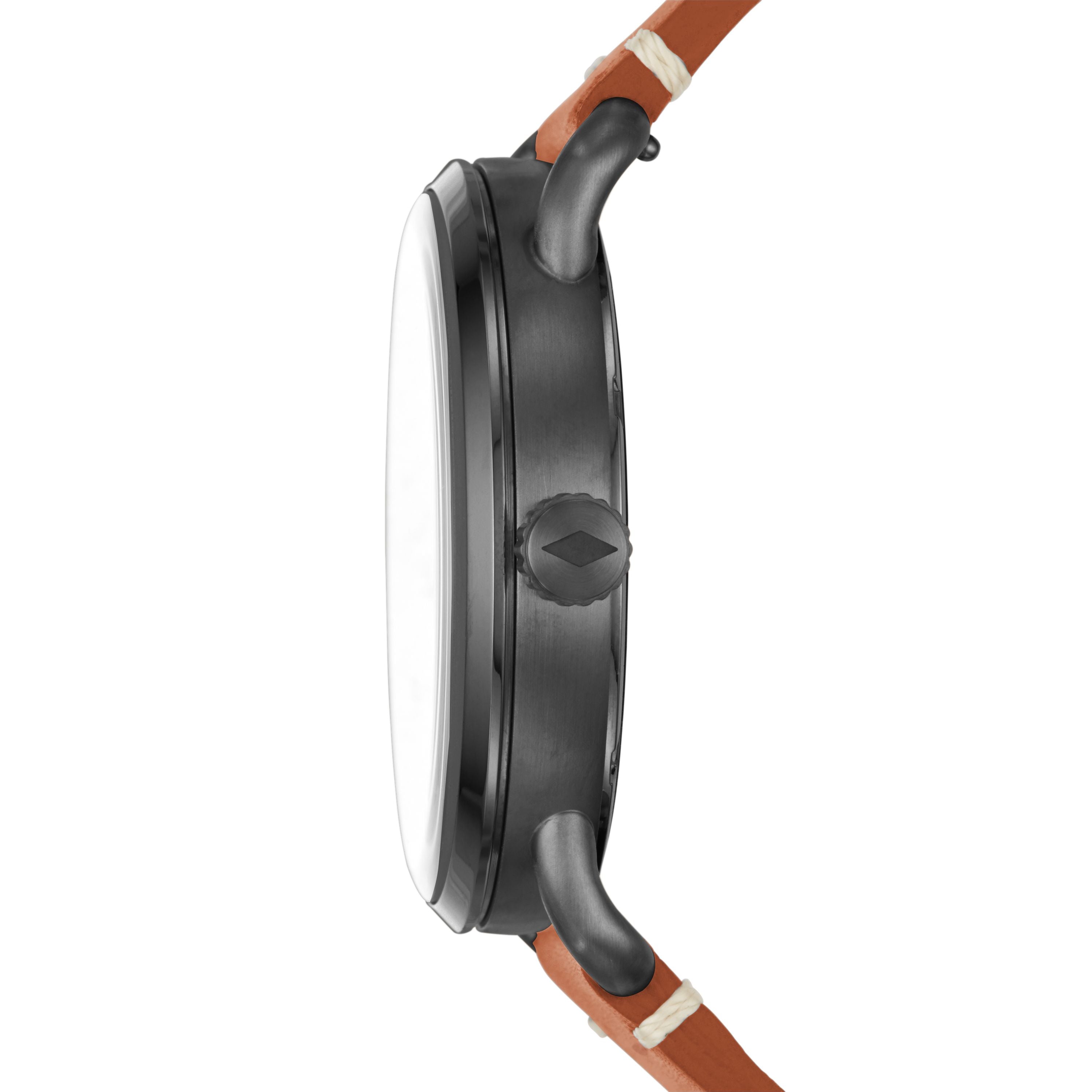 Fossil Commuter Light Brown Leather Strap Men's Watch - FS5276