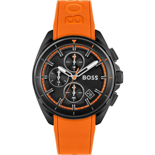 Hugo Boss Orange Rubber Strap Men's Watch HB1513957