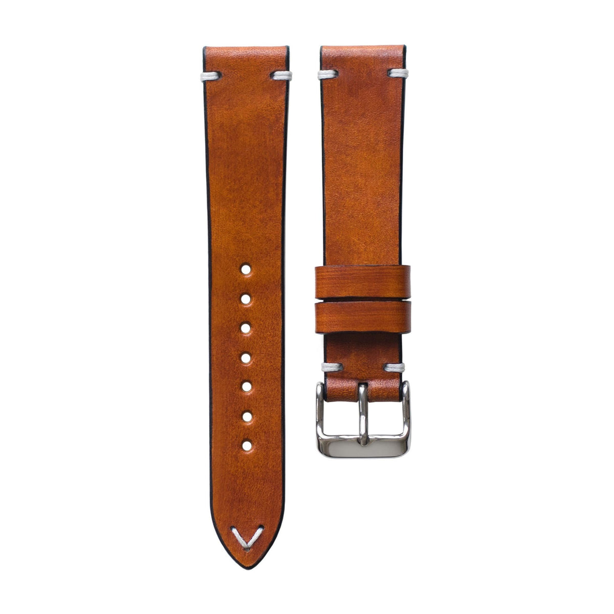 Two Stitch leather strap